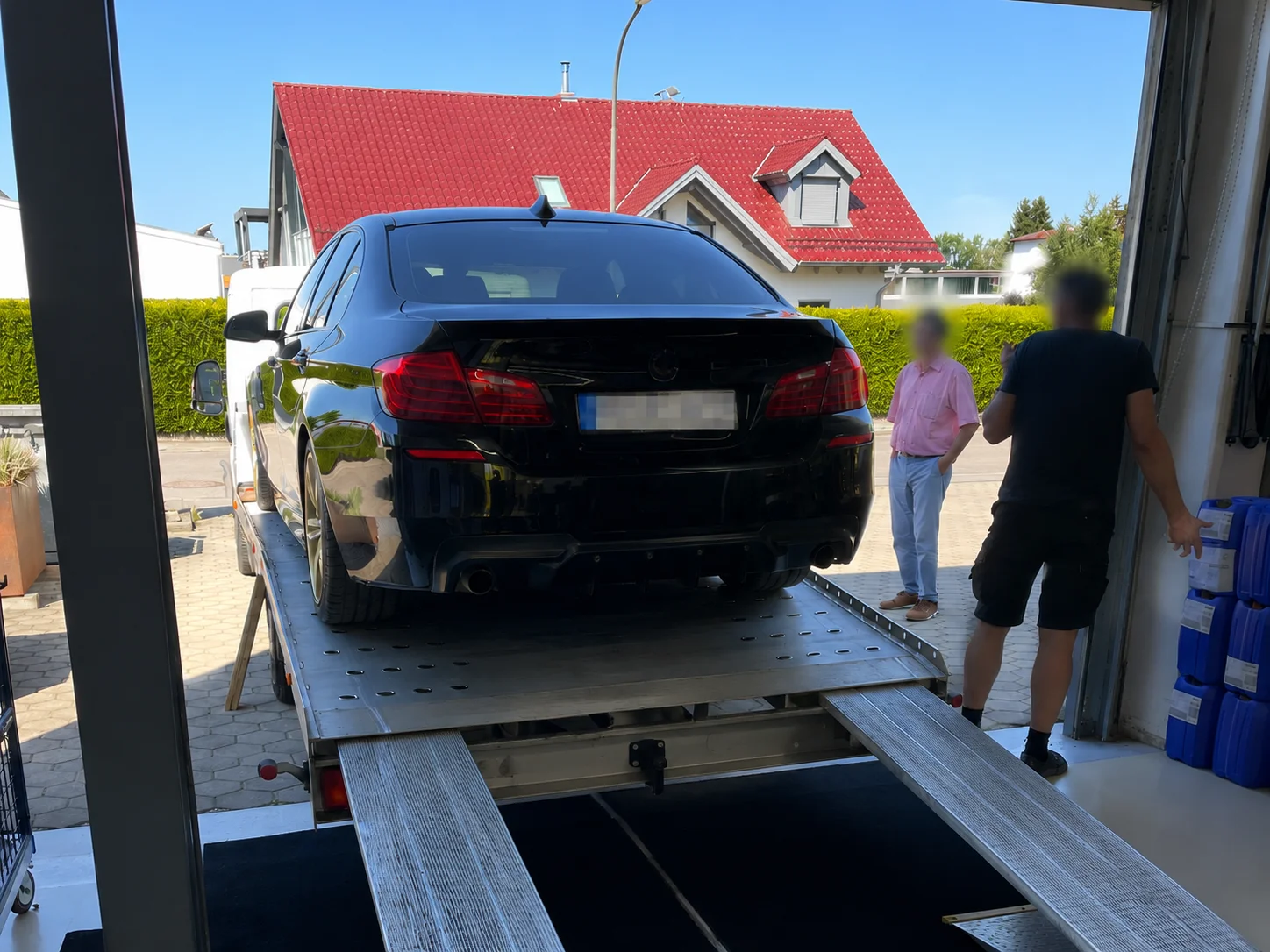 BMW 5er Transport