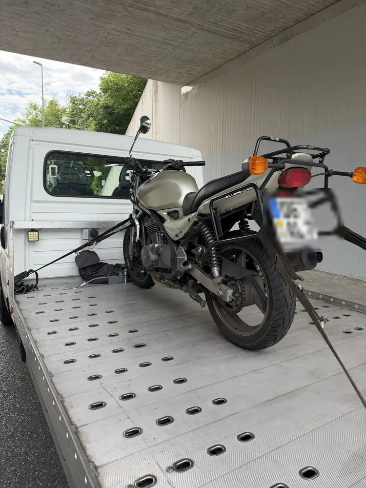 Motorrad-Abholung nach Panne – Abschleppdienst KOKAJ München