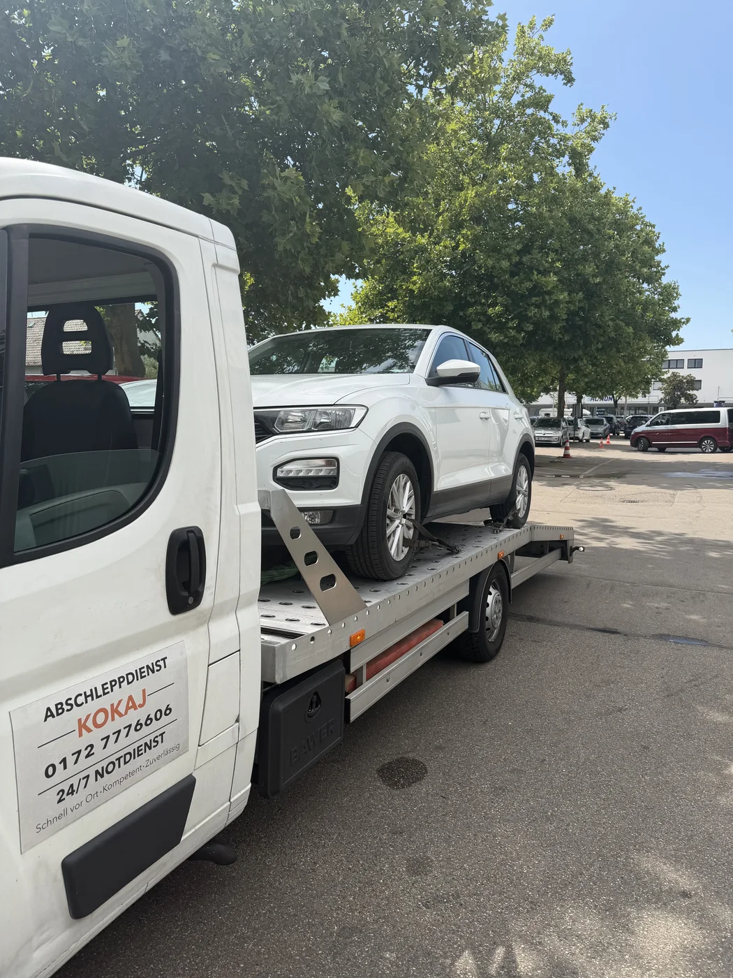VW SUV – Fahrzeugtransport